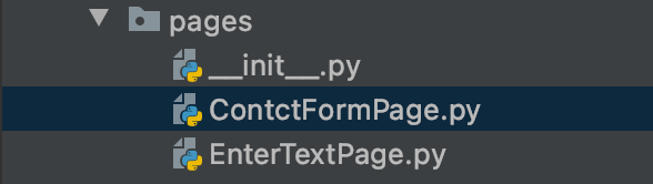 Pages in Framework